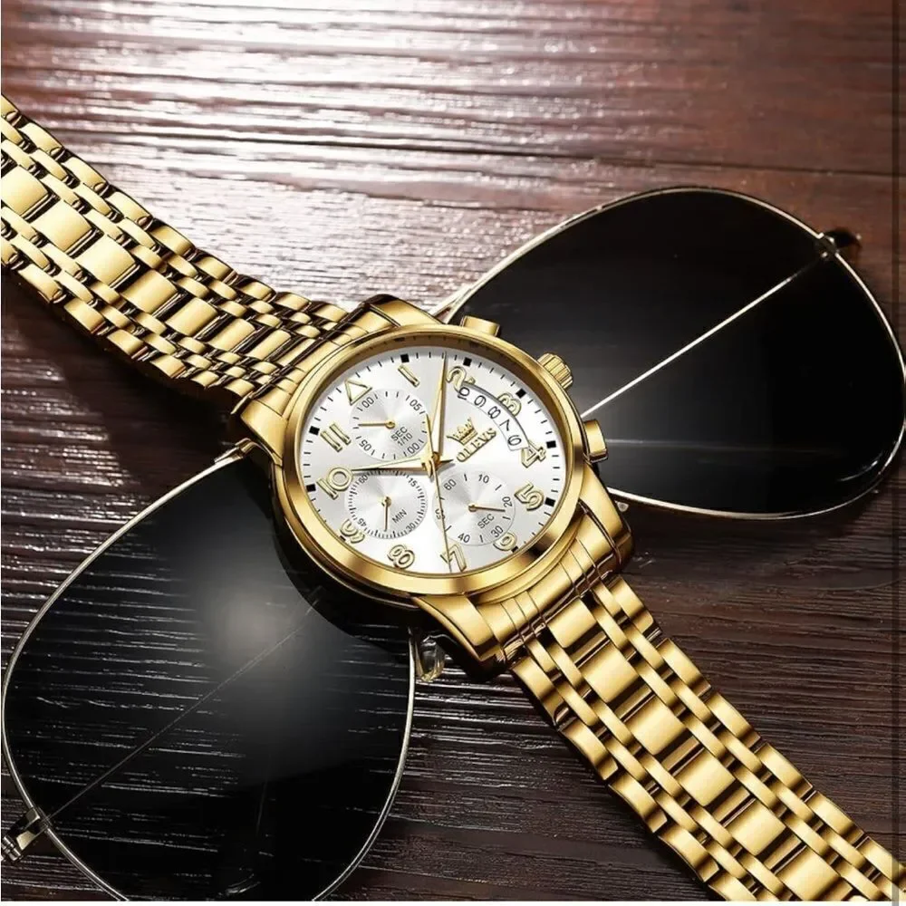Classic Quartz Wristwatch for Men